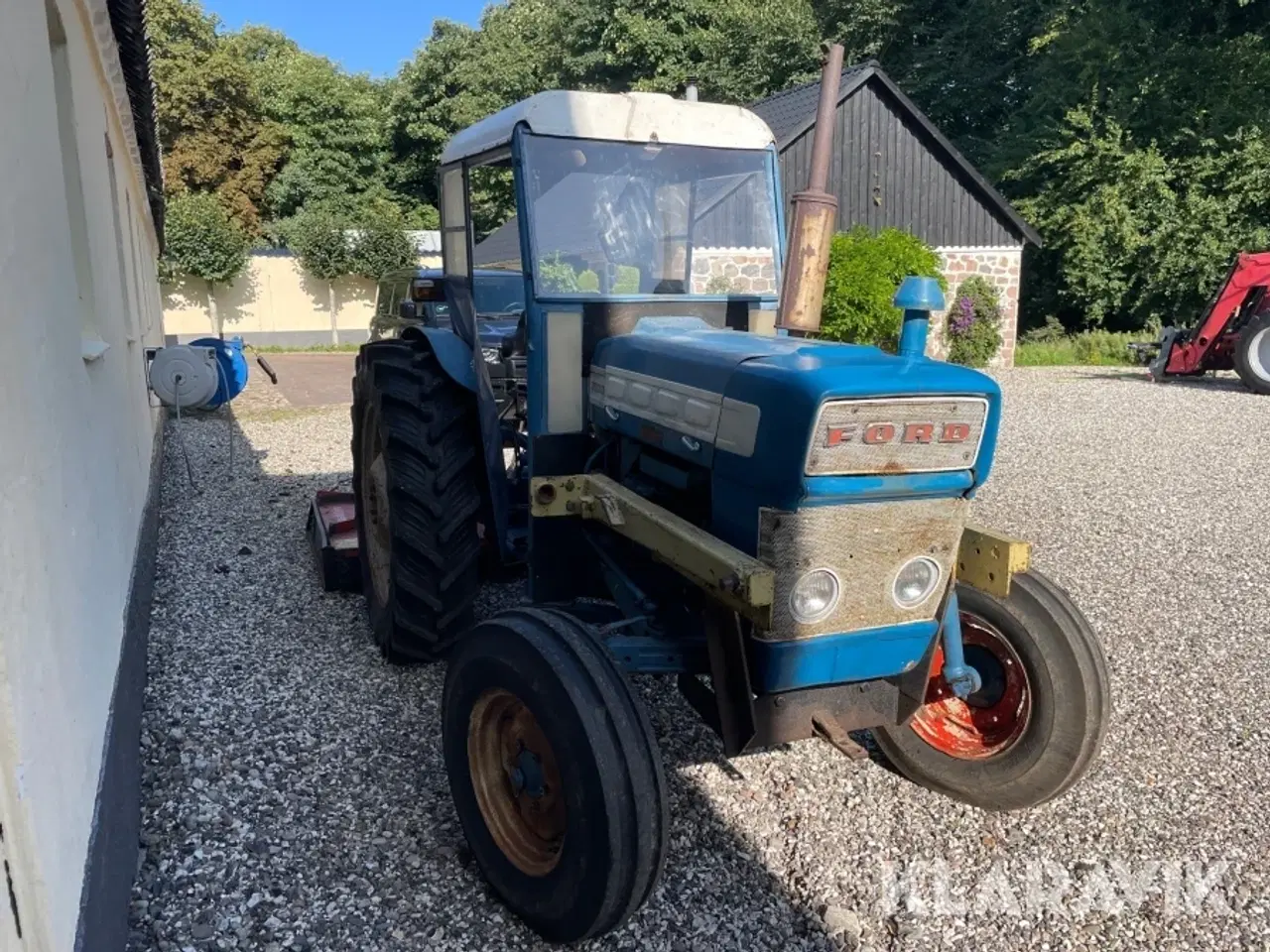 Billede 3 - Veteran traktor Ford 3000 med Rotorklipper