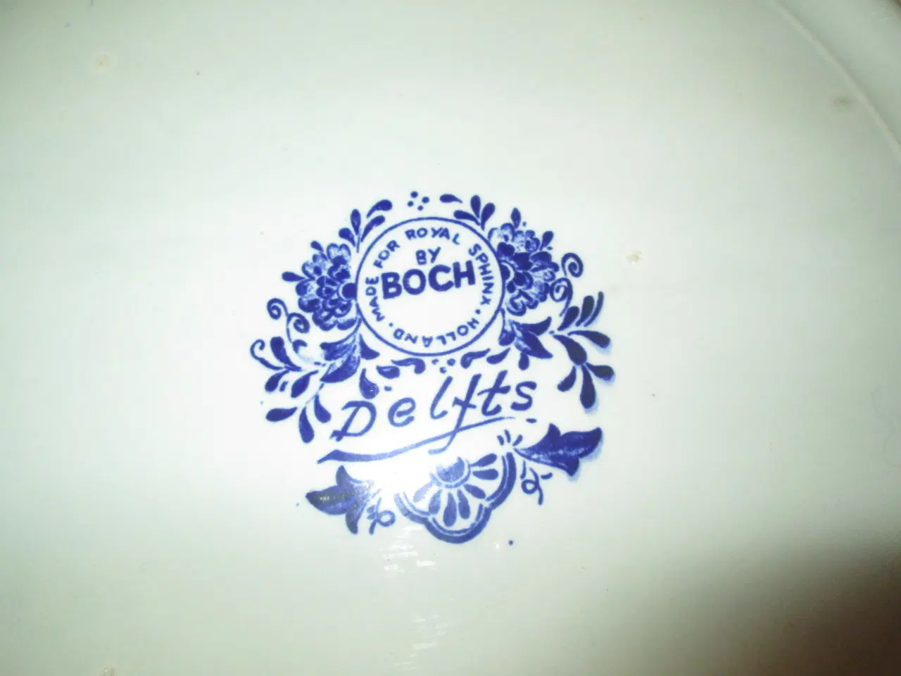 Billede 3 - Stort fad/platte med hollandsk motiv