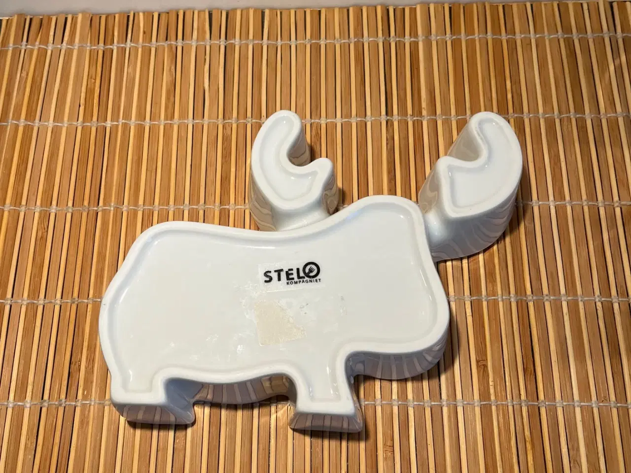 Billede 4 - Hvid elg-formet skål og Candy-skål - i porcelæn