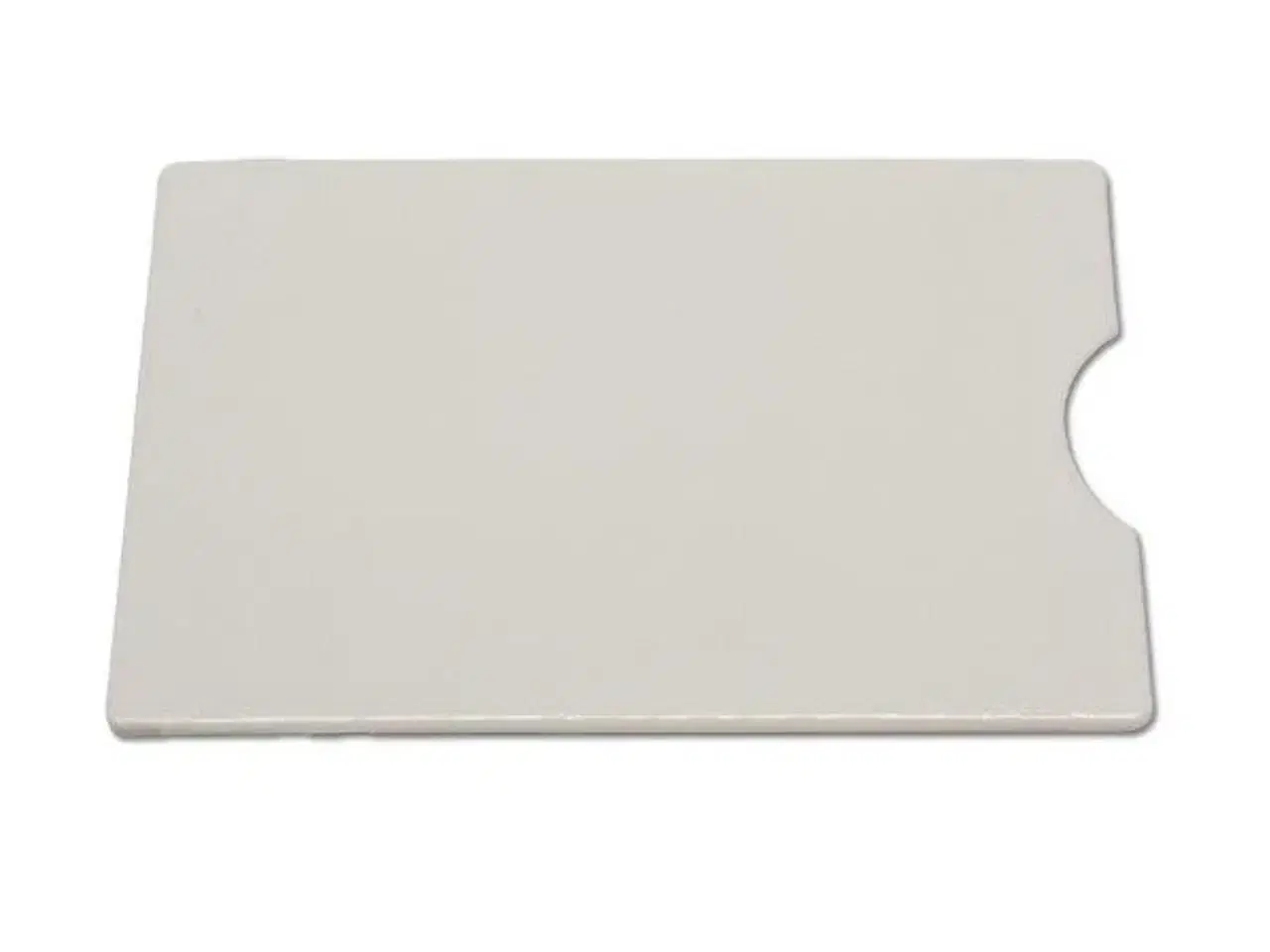 Billede 1 - Etui hvid plast