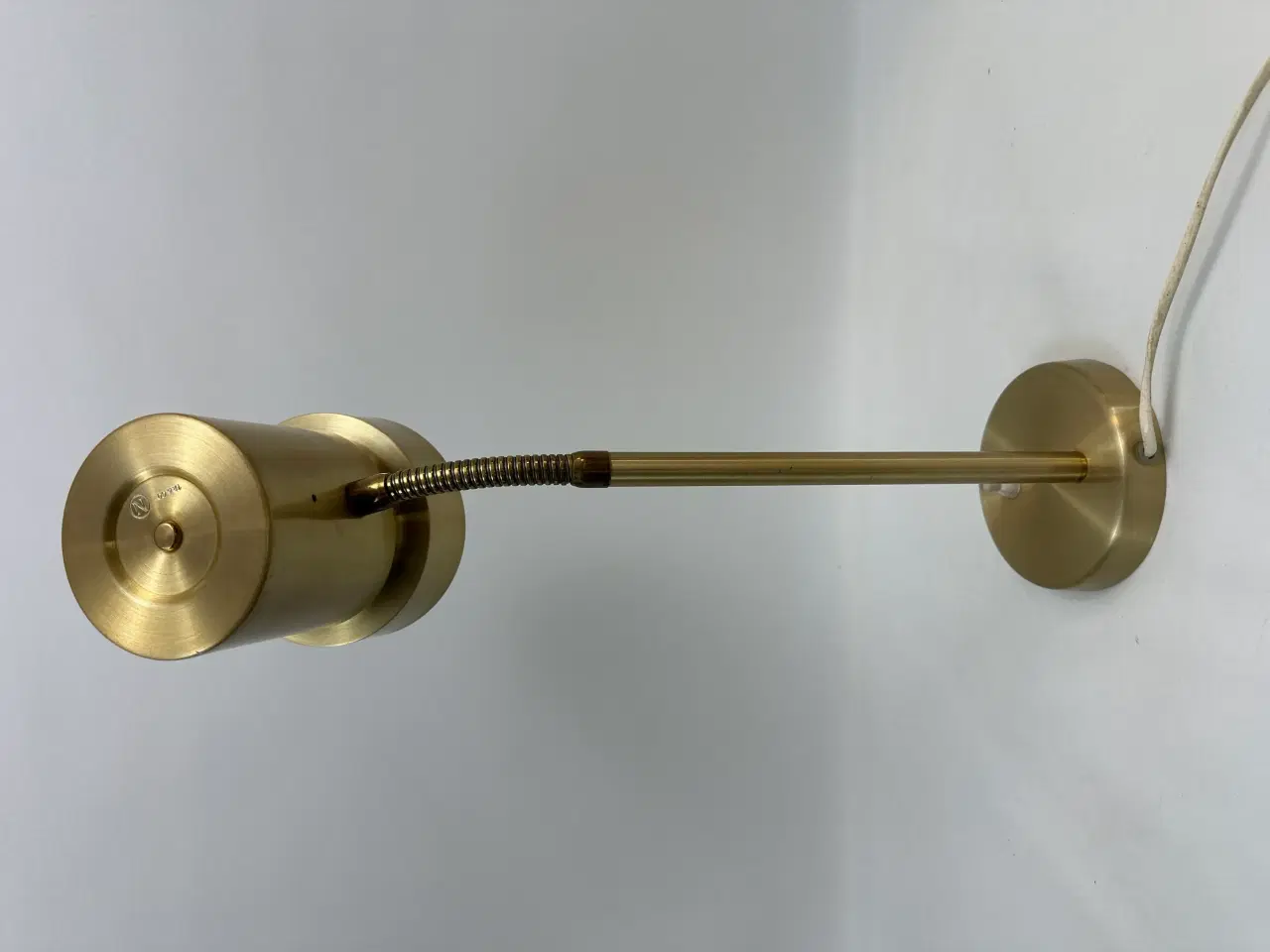 Billede 11 - Skrivebordslampe / bordlampe i messing (retro)