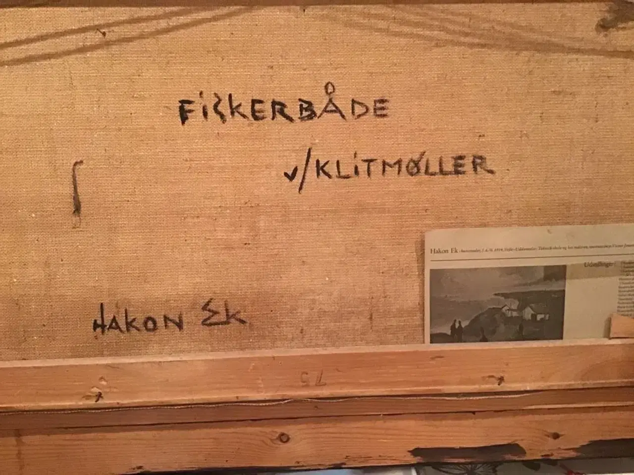 Billede 4 - Fiskerbåde ved Klitmøller