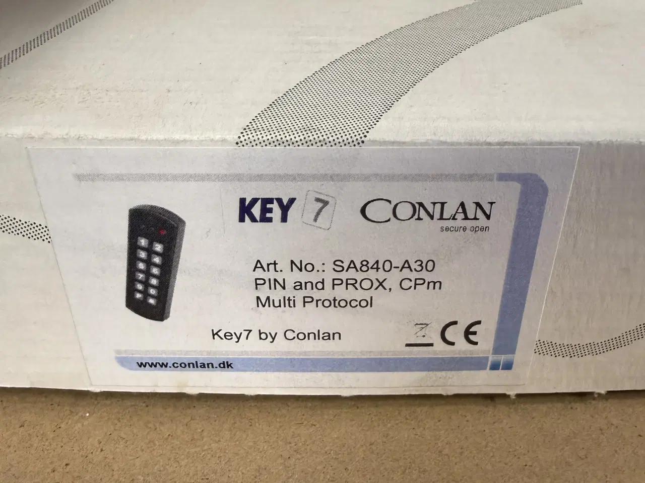 Billede 1 - Conman key 7 aldrig brugt byd 