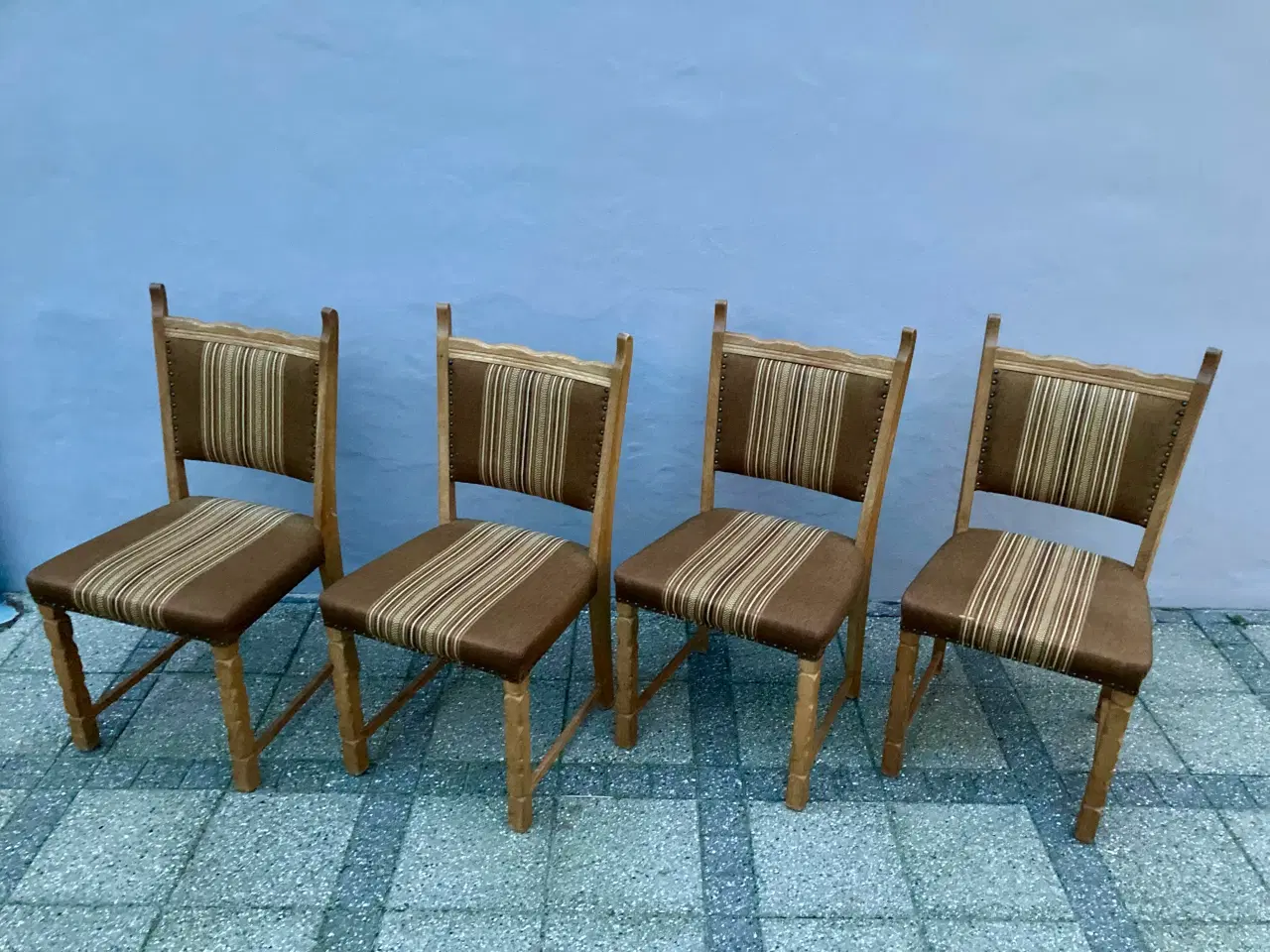 Billede 2 - 4 stole Eg fra 70’erne. Dansk møbelsnedker 