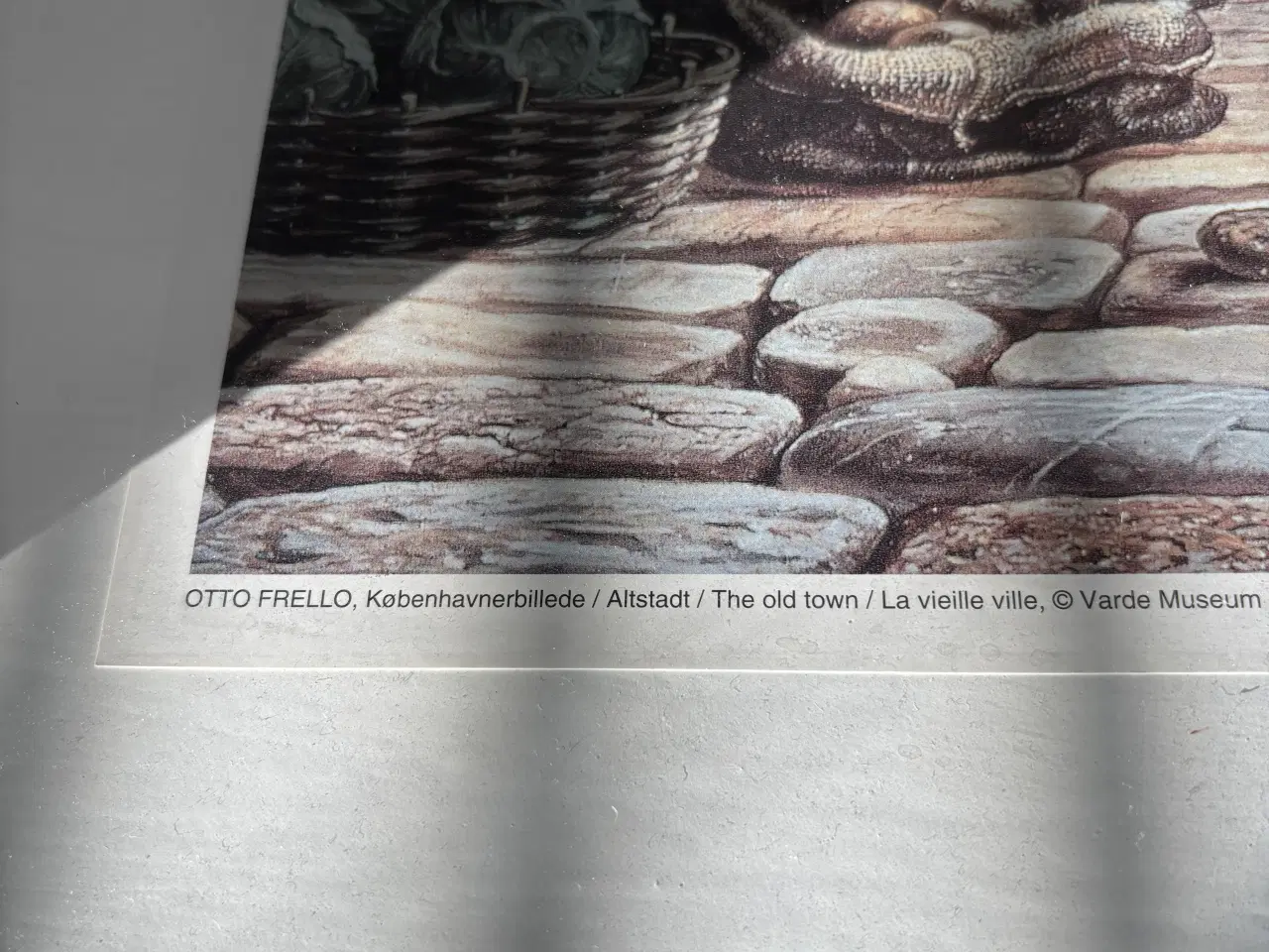 Billede 6 - Skrivebord med Otto Frello plakat og glasplade