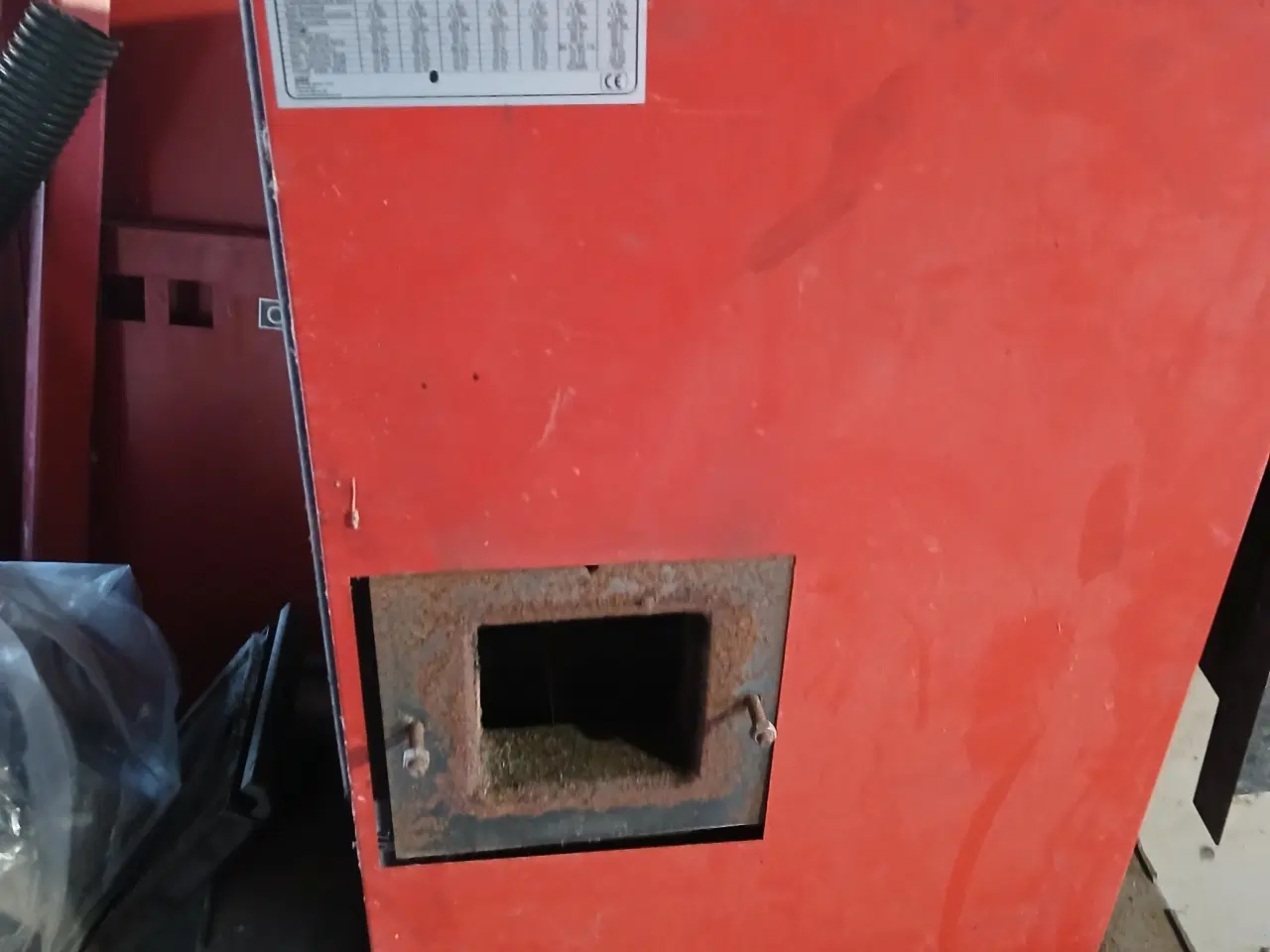 Billede 1 - 24 KW Scotte pillefyr med magasin.