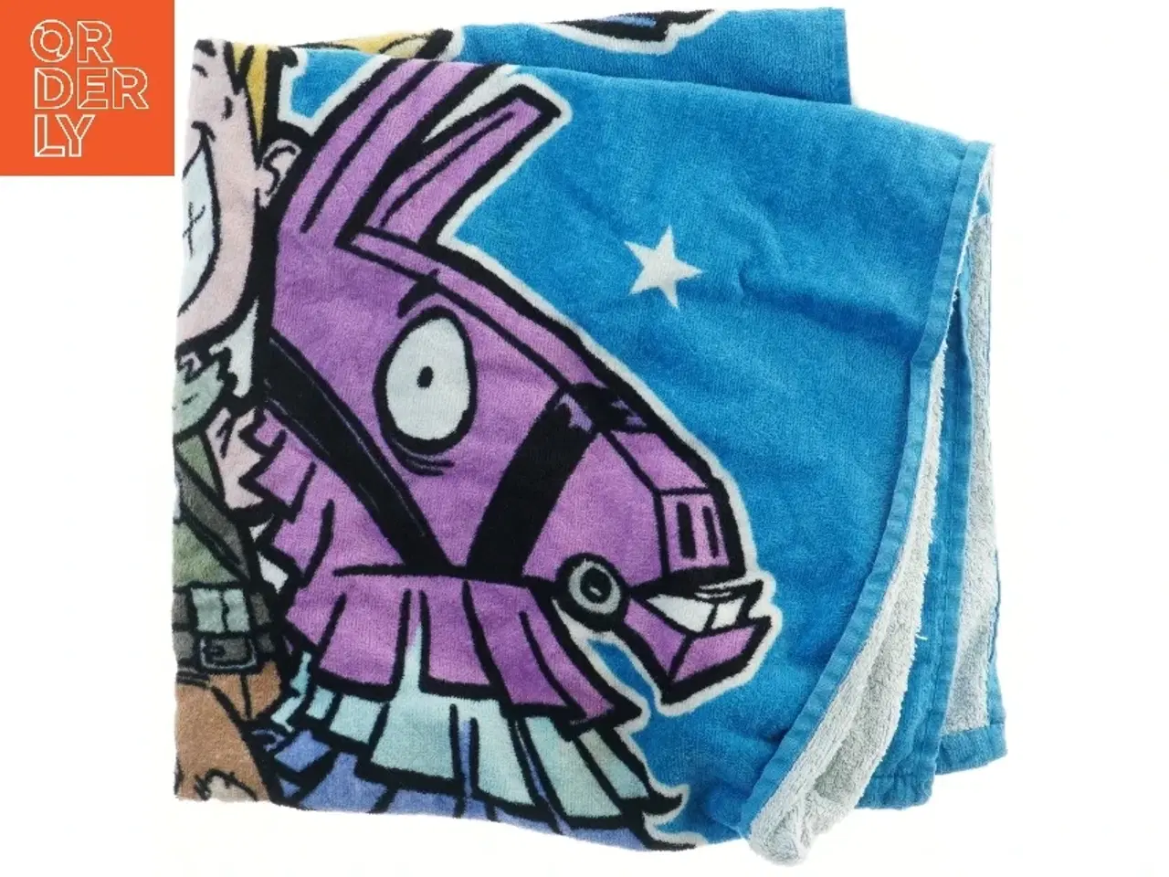 Billede 2 - Fortnite håndklæde med figurmotiv fra Fortnite (str. 68x134 cm)