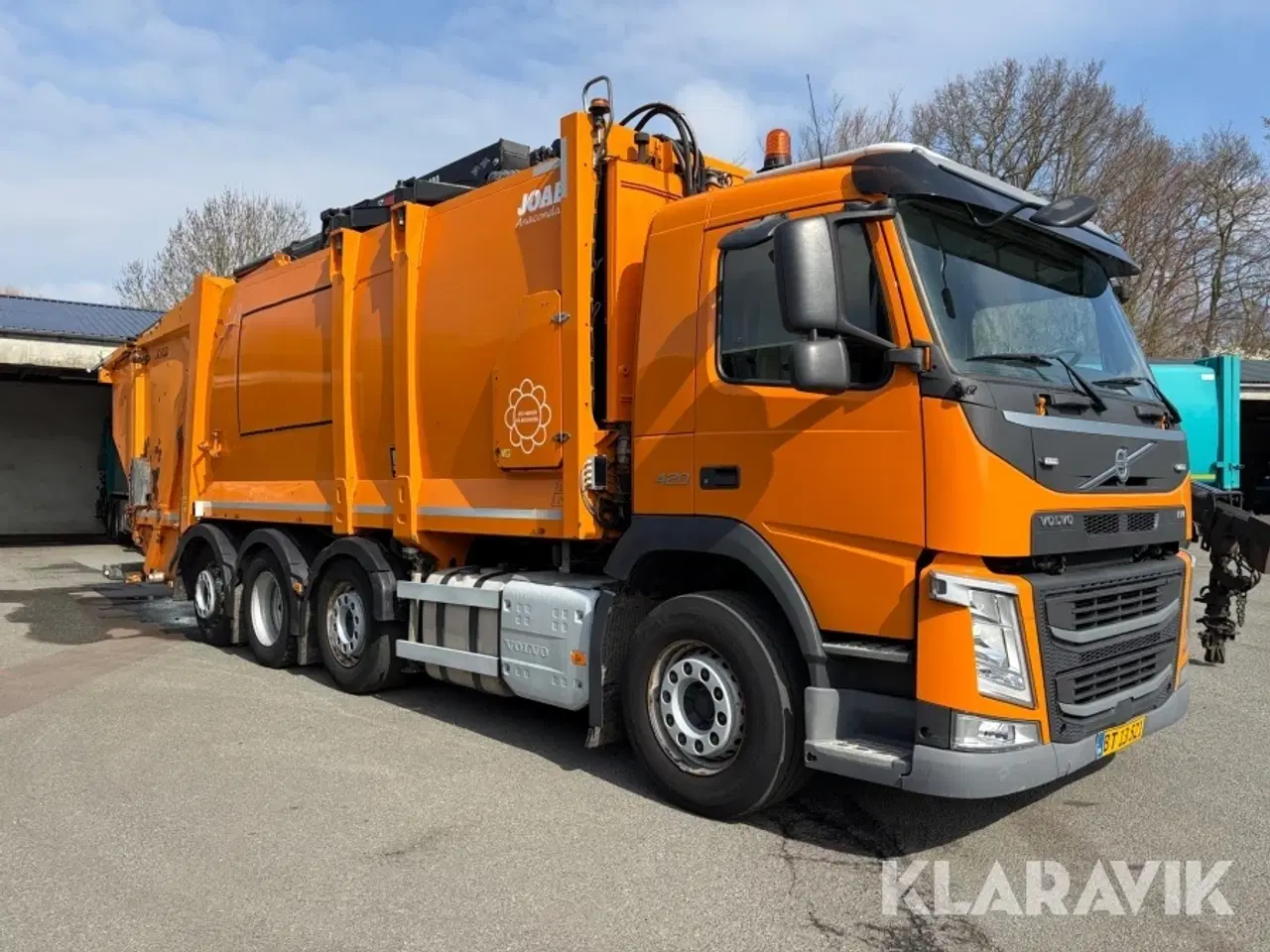 Billede 3 - Renovationsvogn med tagmonteret kran Volvo FM-420 Euro 6