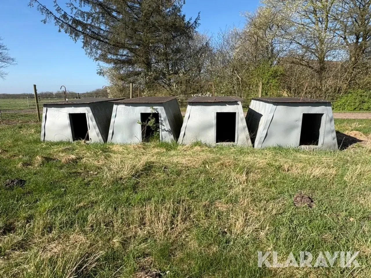 Billede 2 - Isoleret frilands hytte 4 styk til små husdyr