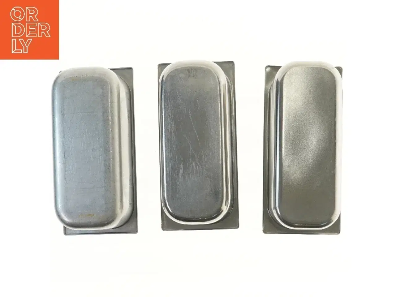 Billede 2 - Rustfri stål køkkenbeholdere (str. 36x17x12 og 36x17x14 cm)