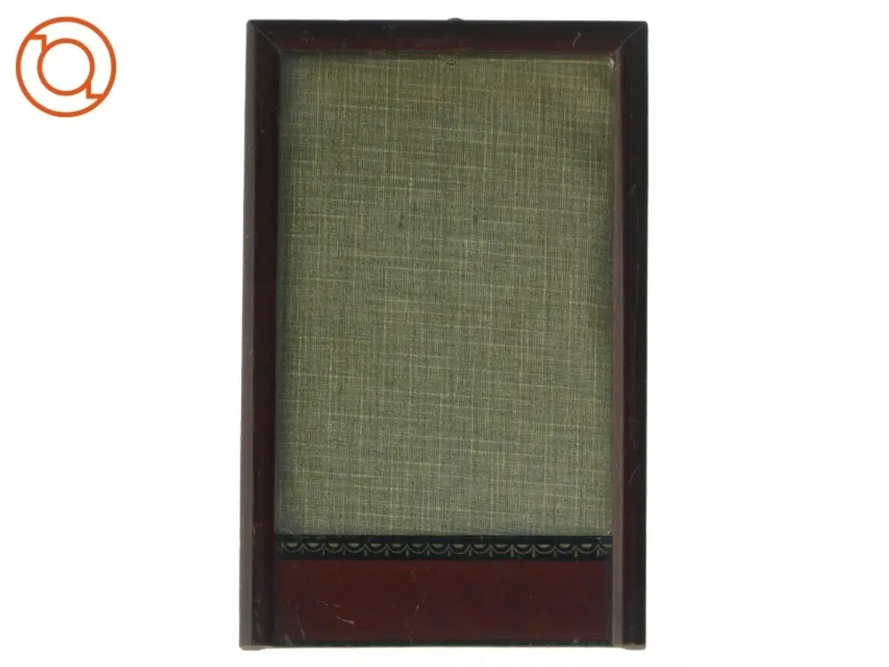 Billede 1 - Gammel billedramme i mahogni (20 x 12 cm)