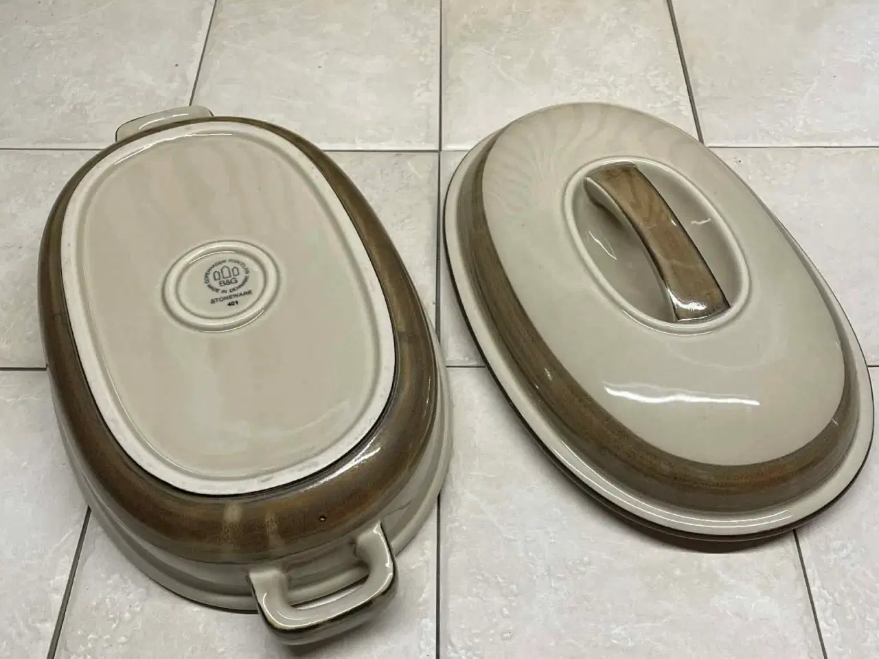 Billede 3 - Ildfast fad med låg