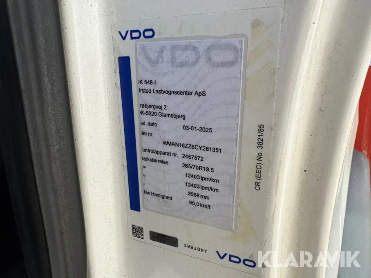 Billede 5 - Lastbil MAN TGM 12.290 med anhængerflak