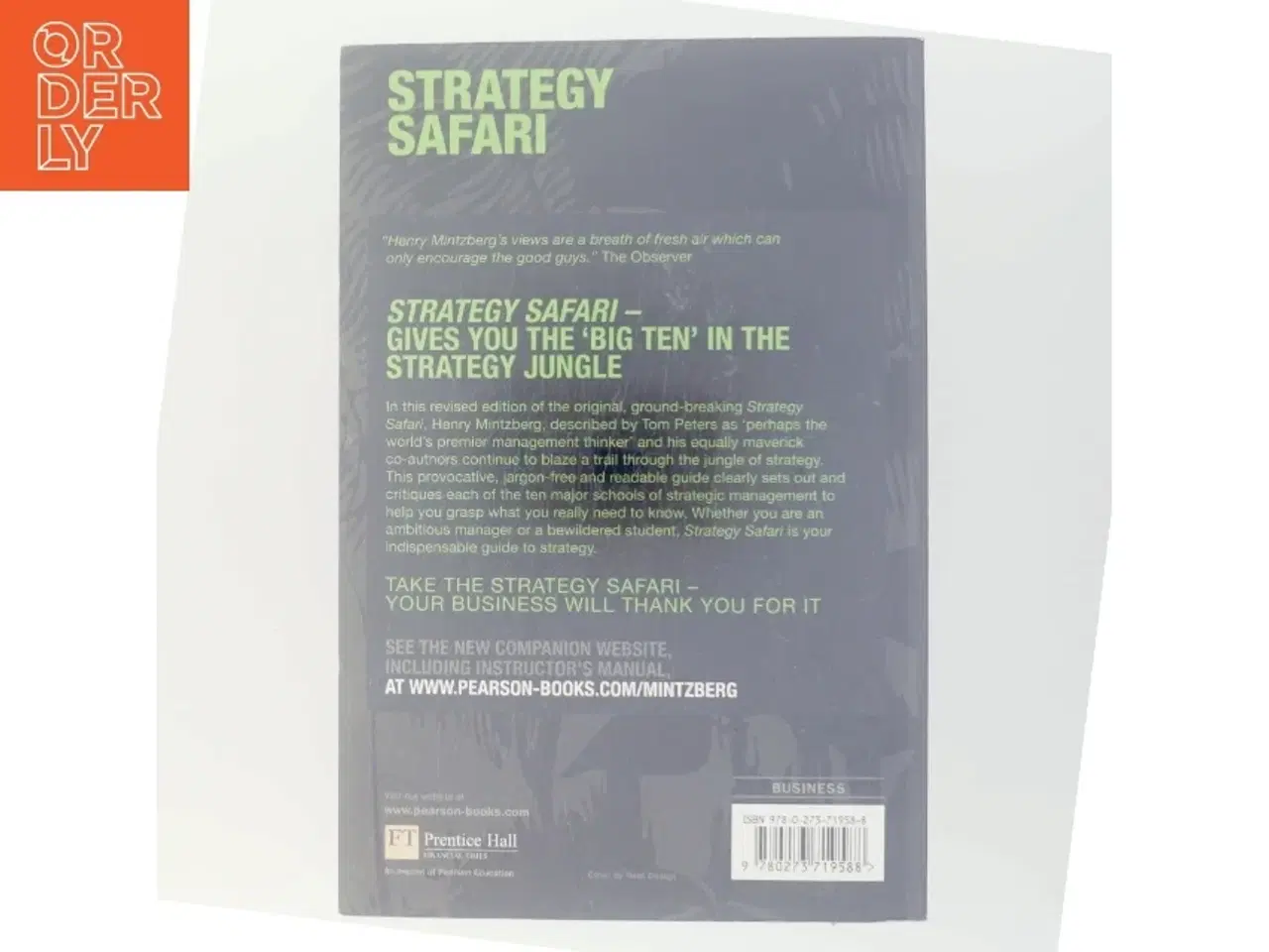 Billede 3 - Strategy safari : the complete guide through the wilds of strategic management af Henry Mintzberg (Bog)