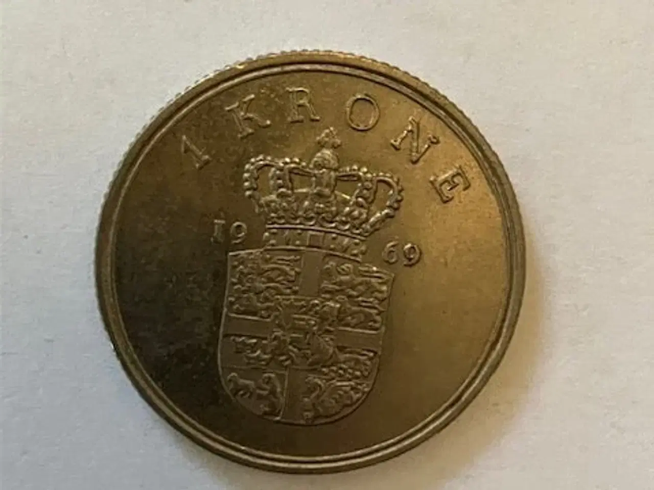 Billede 1 - 1 Krone 1969 Danmark