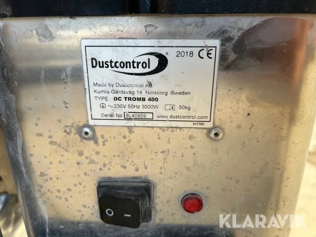 Billede 4 - Industristøvsuger Dustcontrol DC Tromb 400