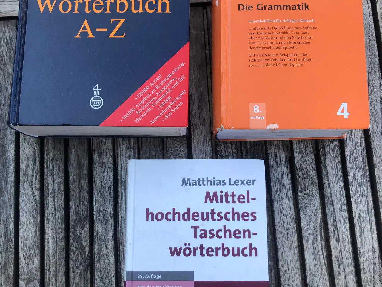 Billede 1 - Ordbøger til tyskstudiet