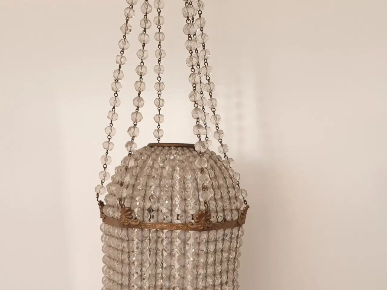 Billede 1 - Prismelysekrone med glasprismer