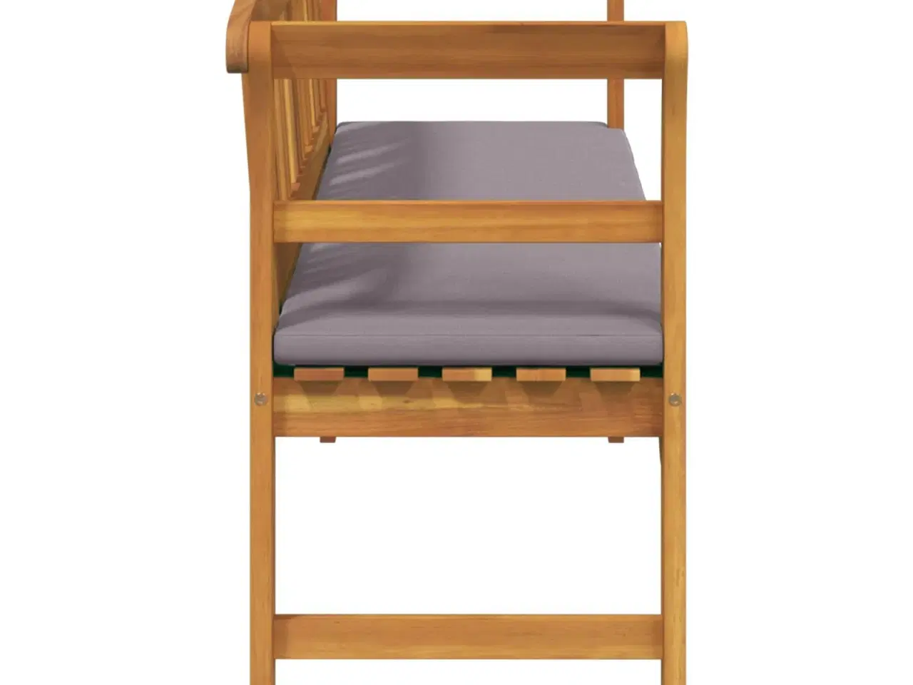 Billede 5 - Bænk Naturlig Olie Finish 157 x 46 x 82,5 cm Massivt Akacietræ