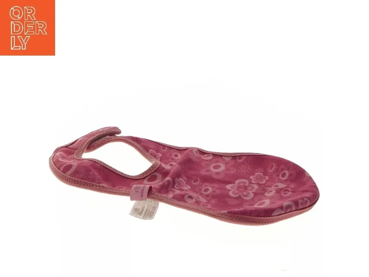 Billede 3 - Baby hagesmæk med blomstermønster fra Bibetta (str. 30x20 cm)