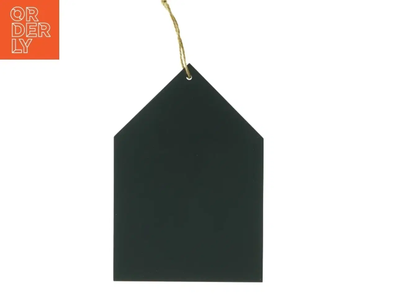 Billede 2 - Dekorativ skiferplade med tekst (str. 25 x. 17 cm)