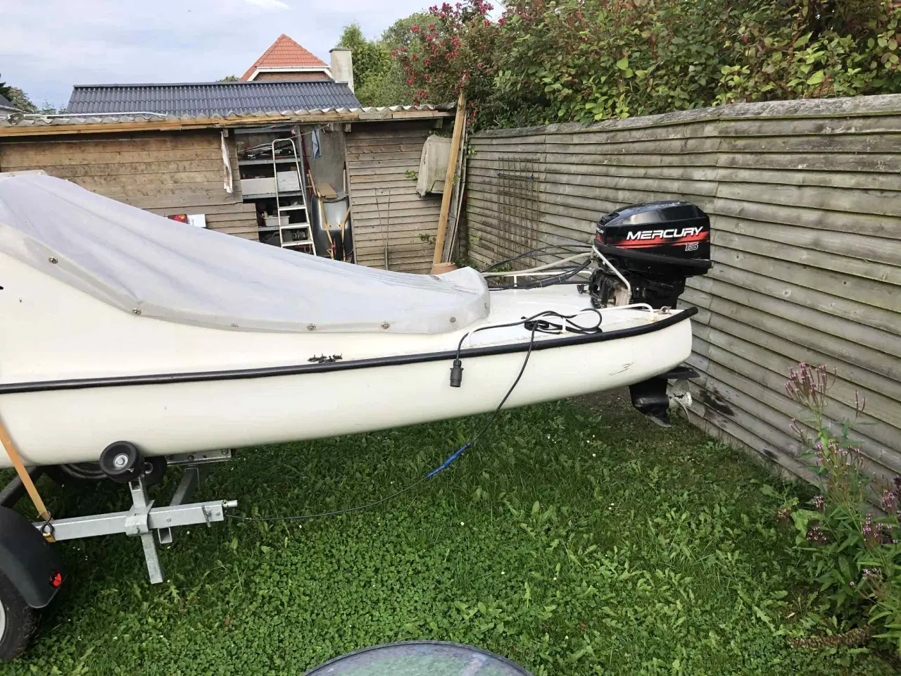 Billede 2 - Barracuda 21 velholdt Jagtbåd/Fiskebåd 