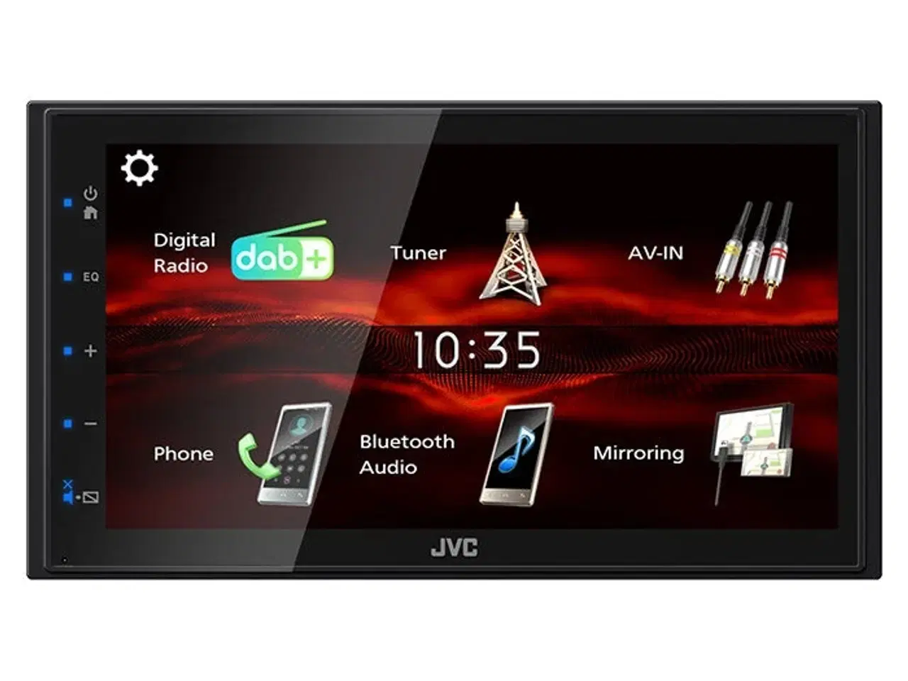 Billede 1 - JVC KW-M180DBT 2-DIN BT bilradio med DAB+