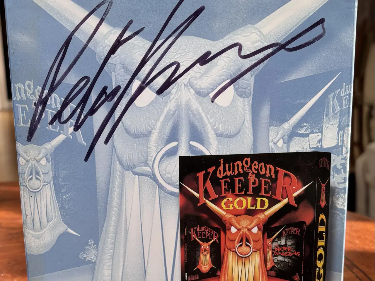 Billede 1 - Dungen Keeper signed by creator Peter Molyneux