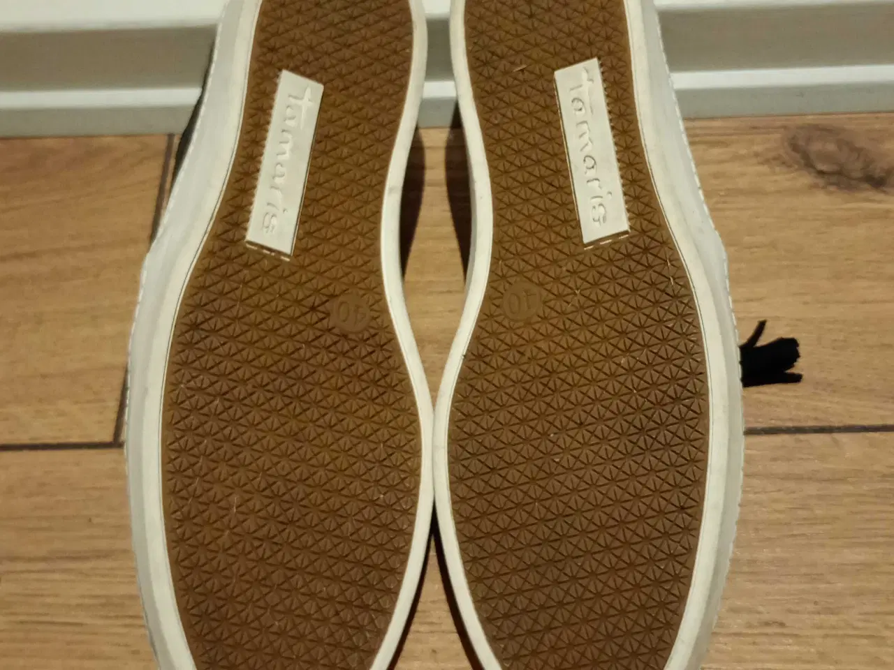 Billede 2 - Damesneakers, TAMARIS, skind, sort, str. 40.