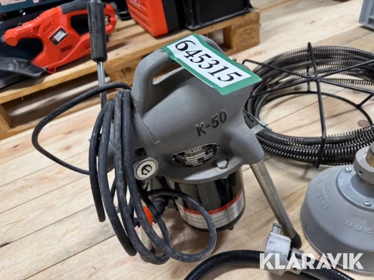 Billede 3 - Kloakrenser Ridgid K-50 X