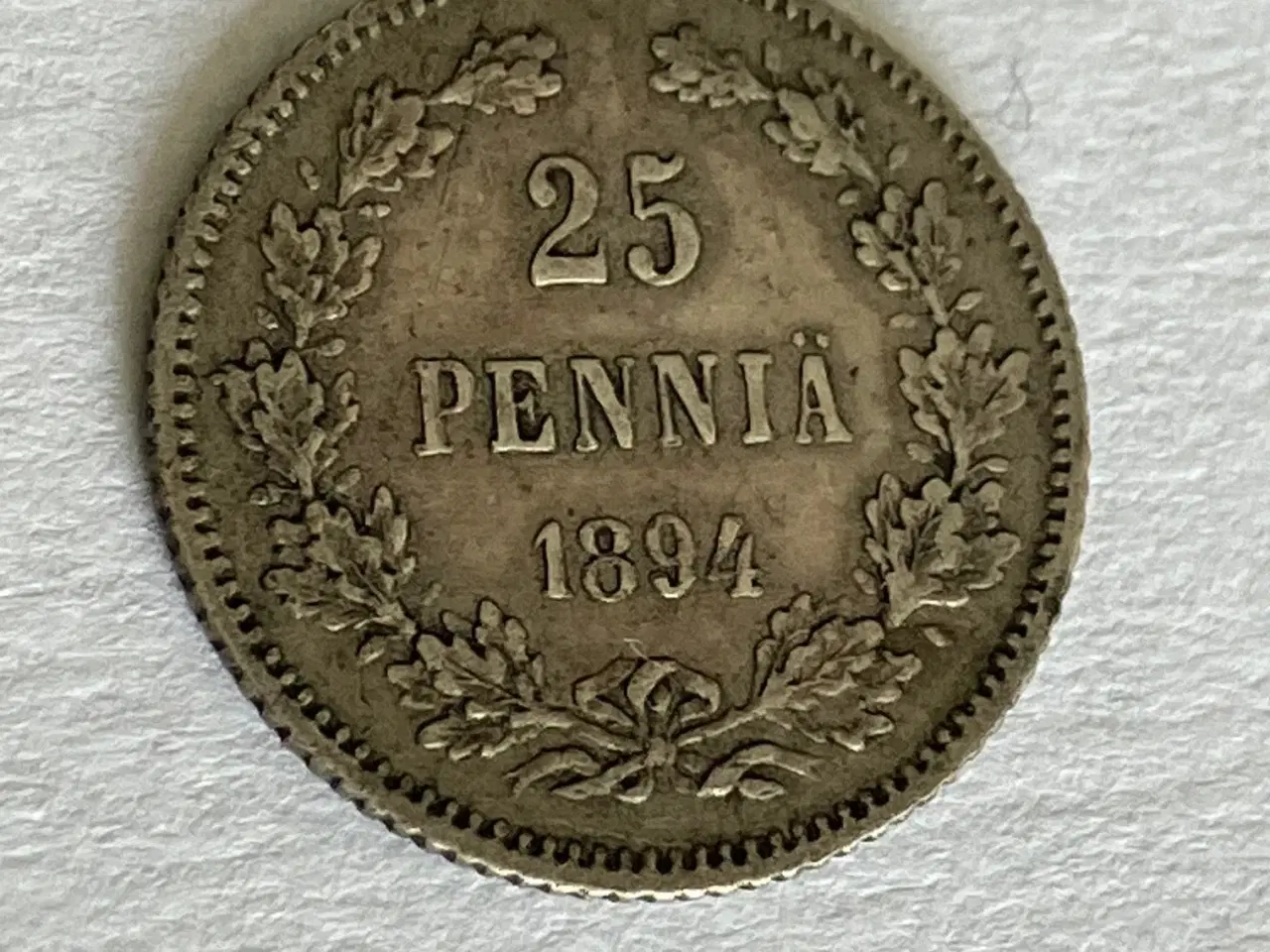 Billede 1 - 25 Pennia 1894 Finland