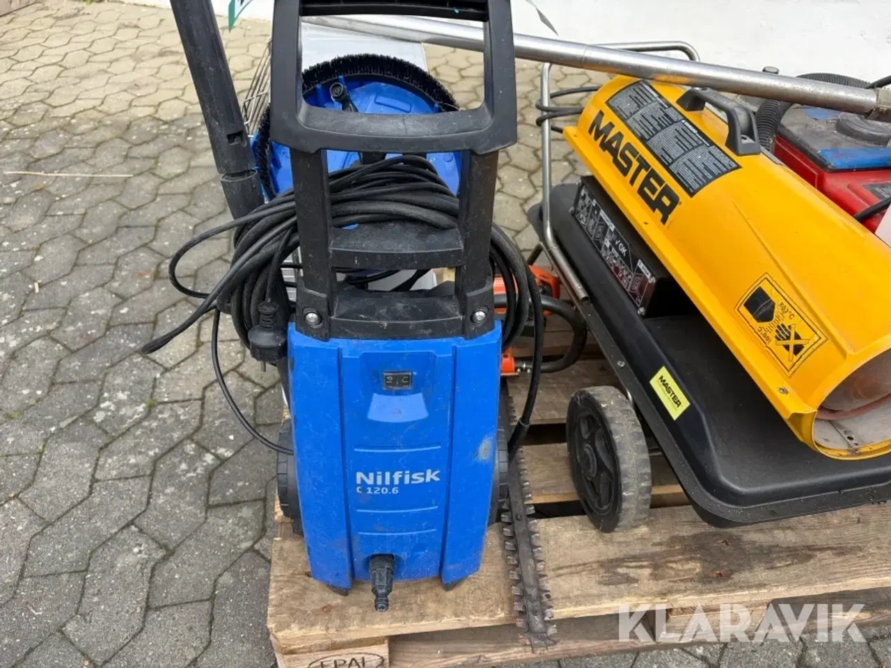 Billede 7 - Tæpperenser - varmekilder - hækklipper - højtryksrenser blandet lot