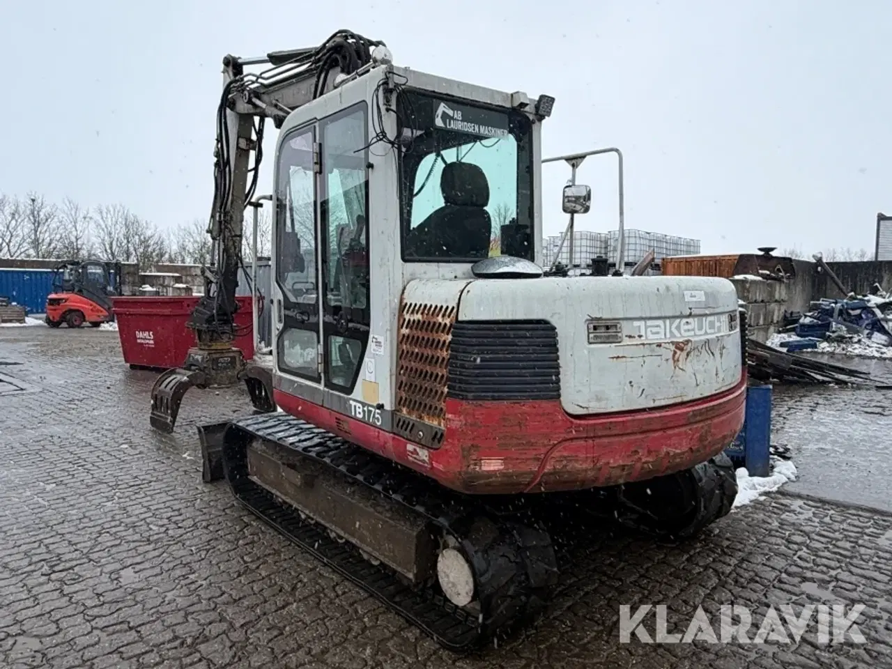 Billede 4 - Gravemaskine Takeuchi TB175