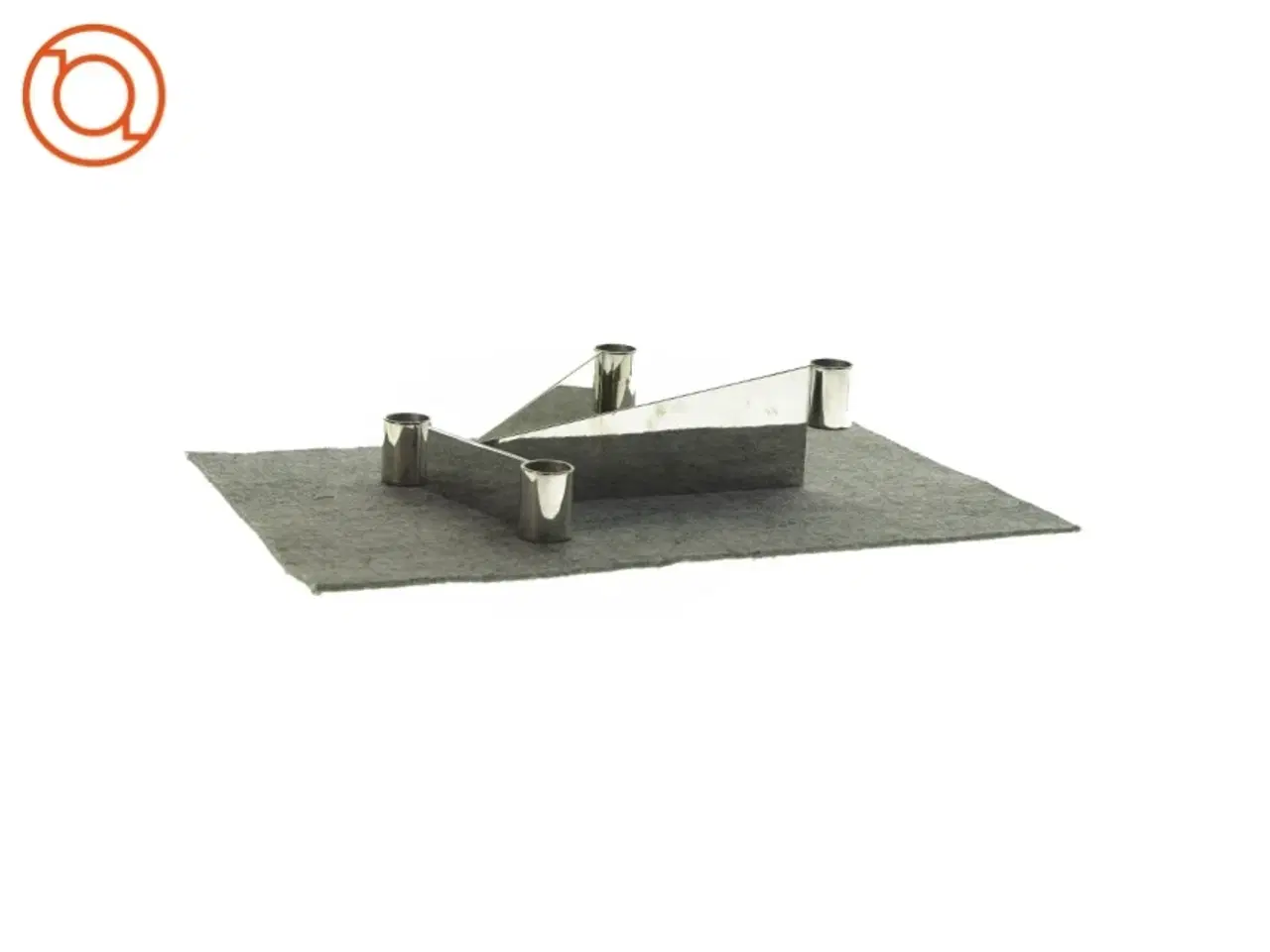 Billede 1 - Lysestage til 4 lys fra Georg Jensen (str. L 25 cm)