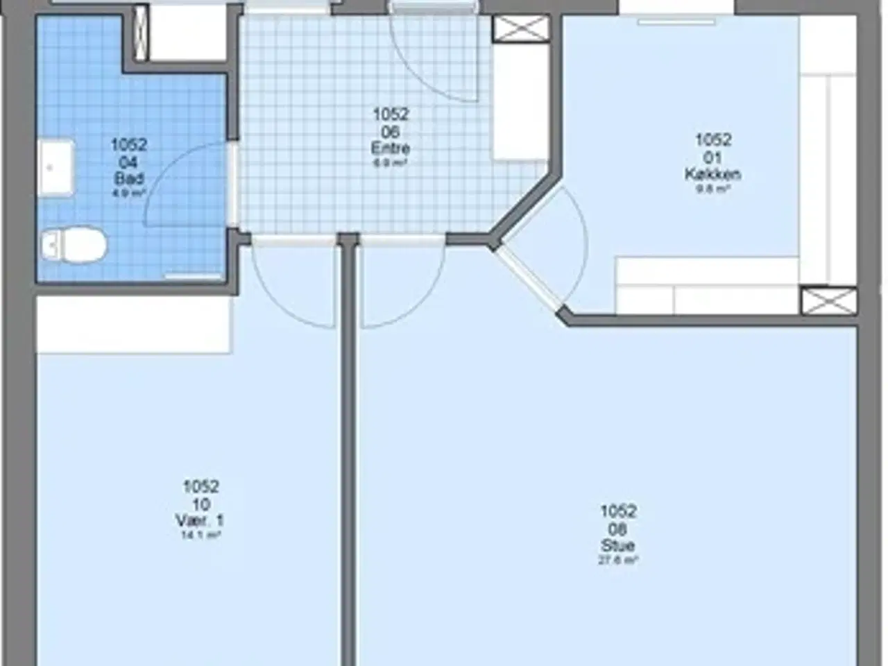 Billede 1 - 3 værelses lejlighed på 86 m2, Tim, Ringkøbing