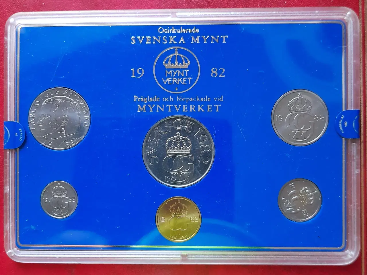 Billede 5 - SVERIGE SWEDEN 9 FORSKELLIGE MØNTSÆT 1980 - 1990