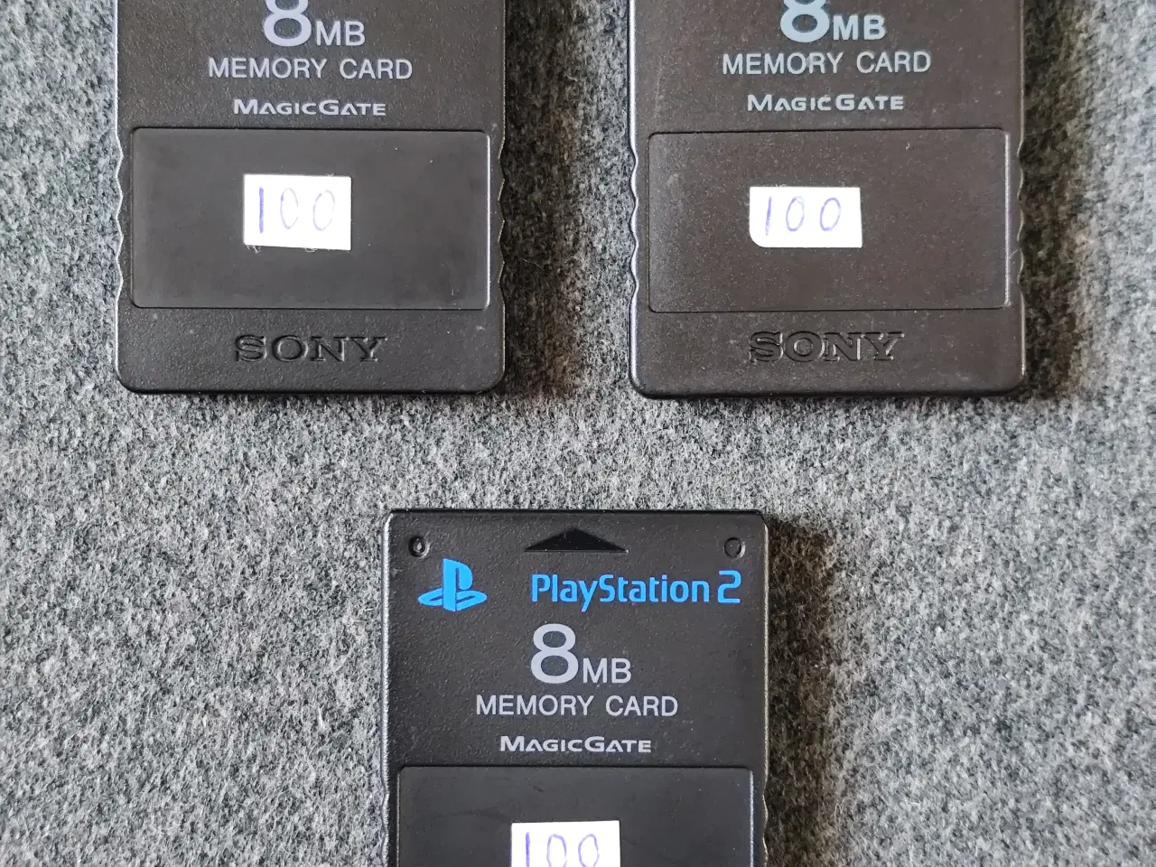 Billede 1 - Originale Sony PS2 Memory Cards