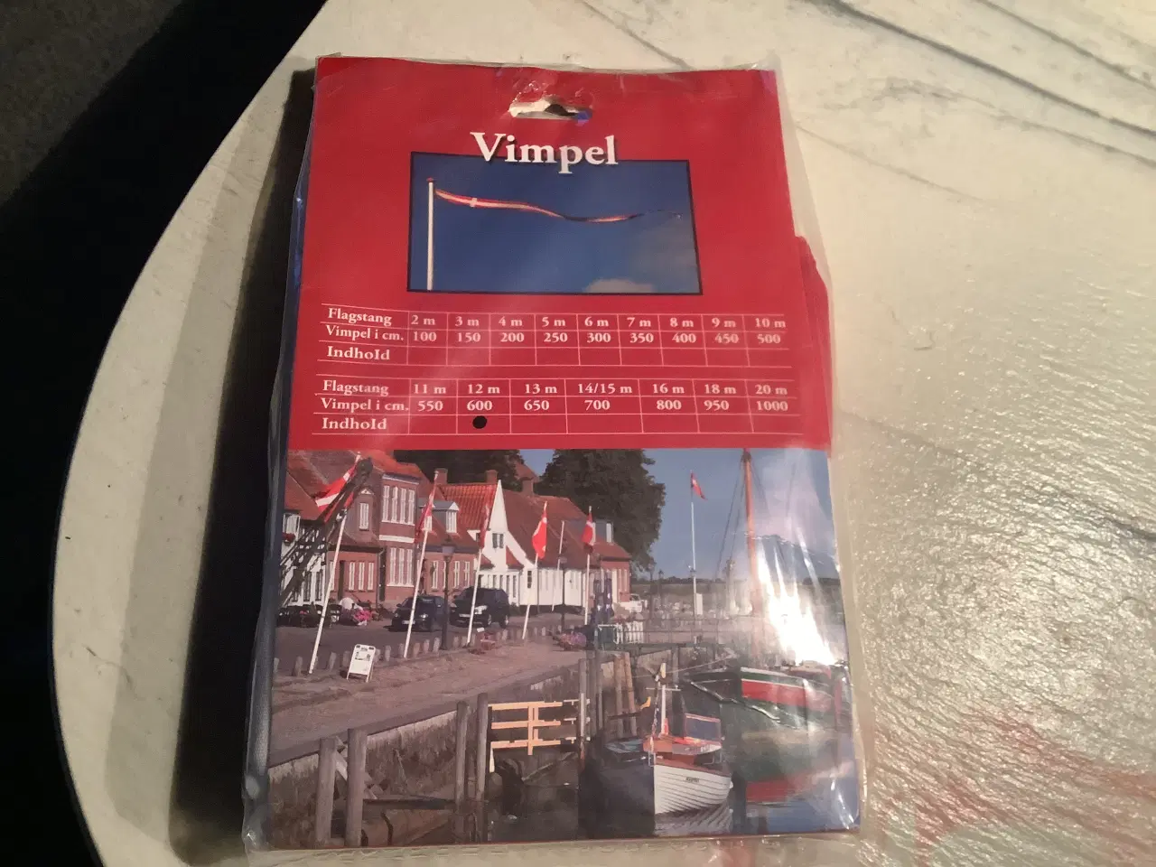 Billede 1 - Ny Dannebrog Vimpel 