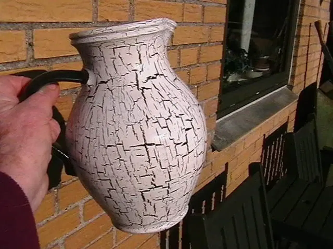 Billede 6 - 1 Kande/Vase i keramik.