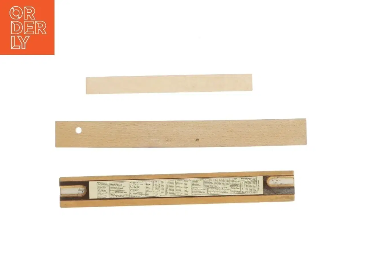 Billede 2 - Træ lineal sæt