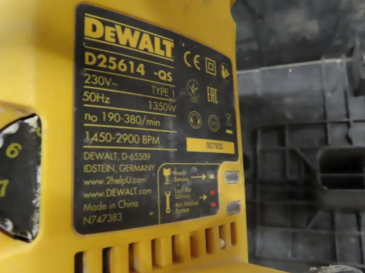 Billede 2 - Borhammer DEWALT