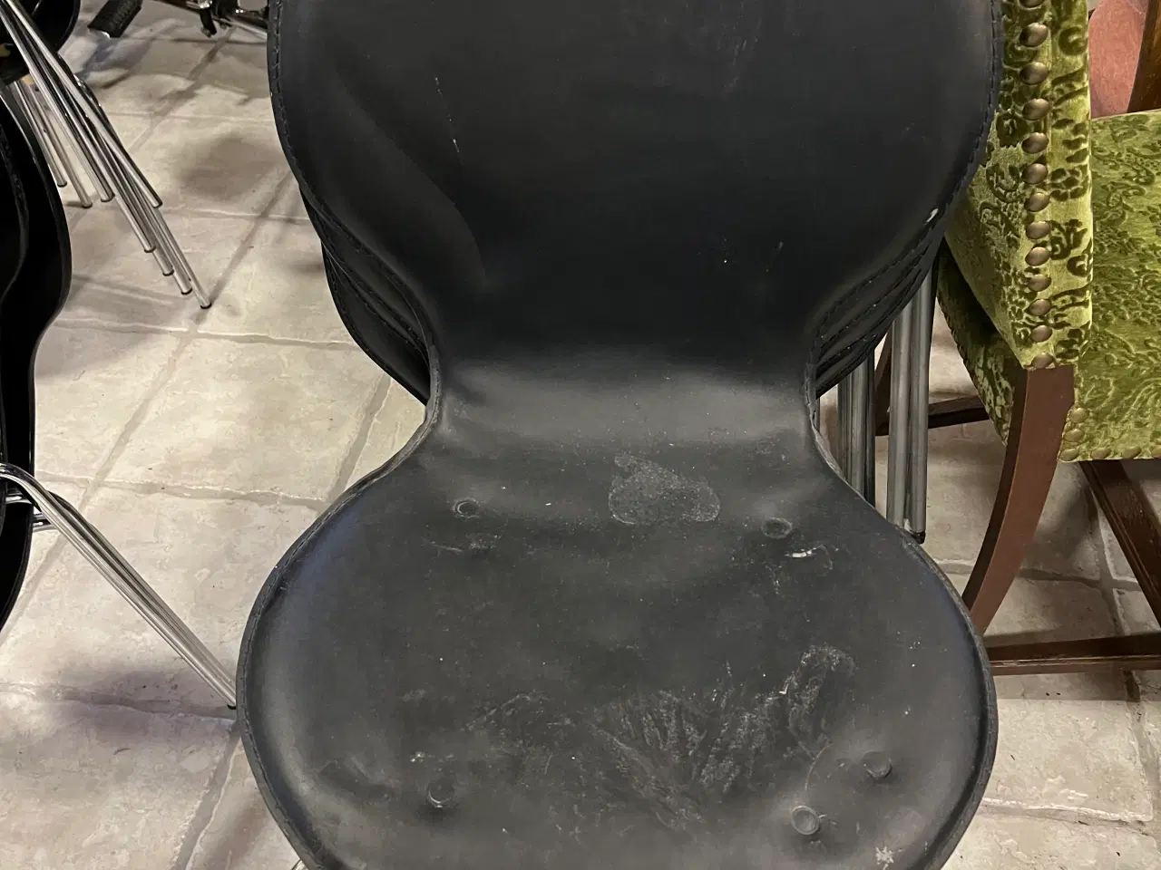 Billede 8 - Spisebord stole /skalstole