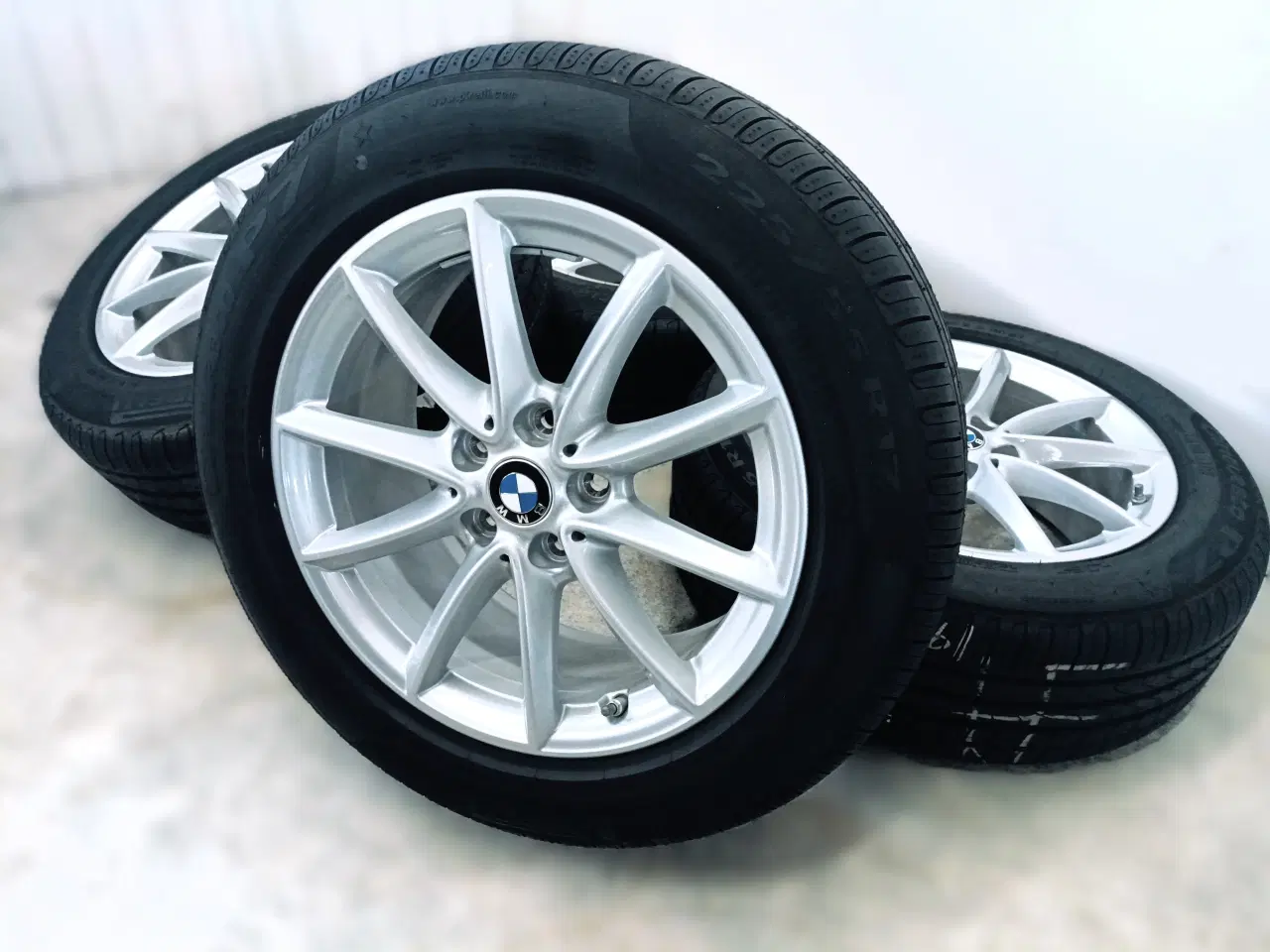 Billede 6 - 5x112 17" ET52 nav 66,6ø BMW sommersæt inkl.TPMS (