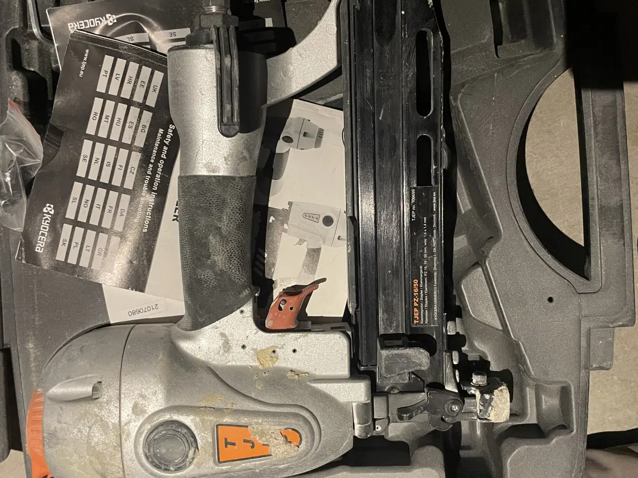 Billede 1 - Tjep klammepistol PZ 16/50 trykluftpistol