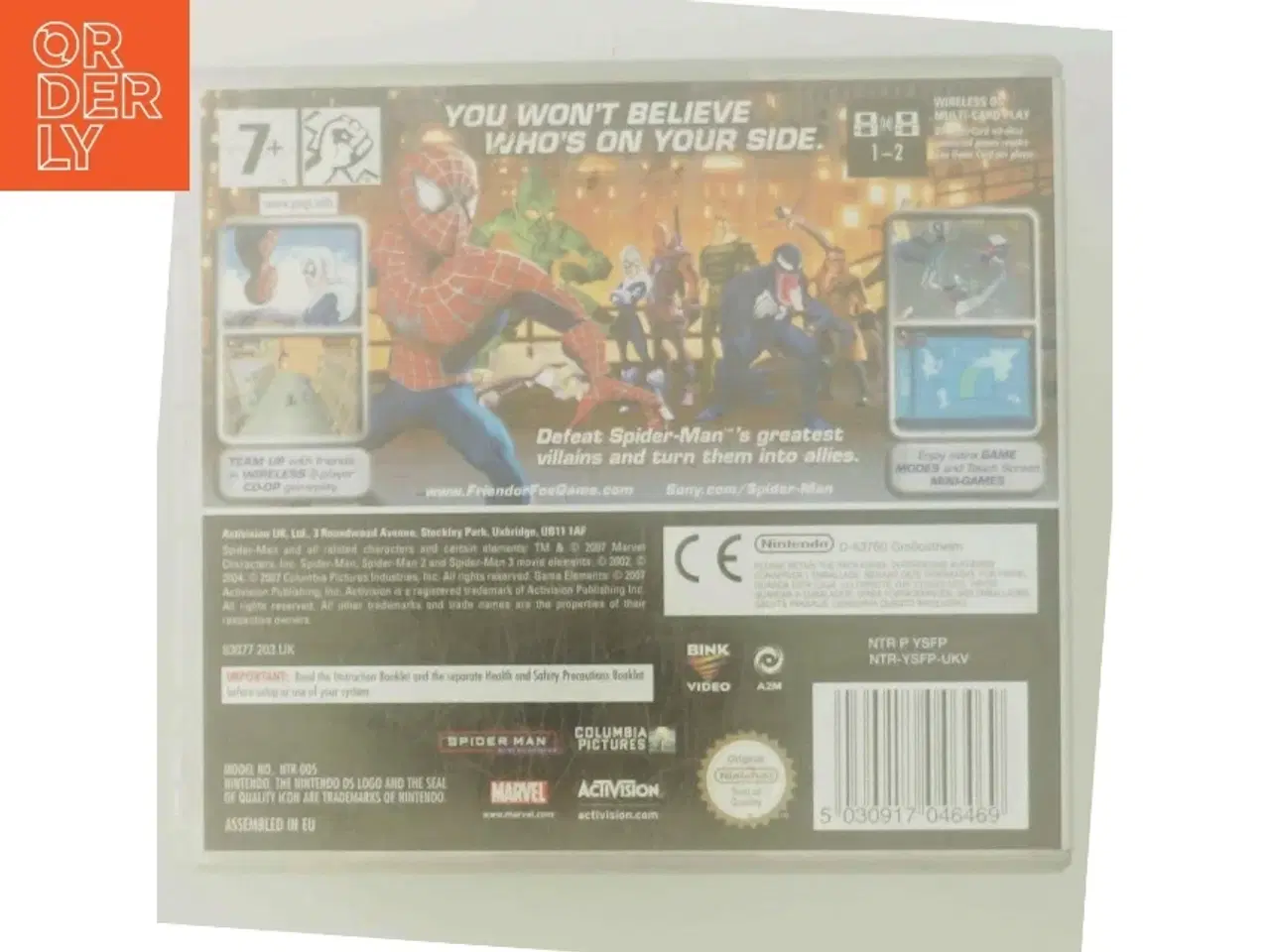 Billede 3 - Spider-Man: Friend or Foe. Nintendo DS