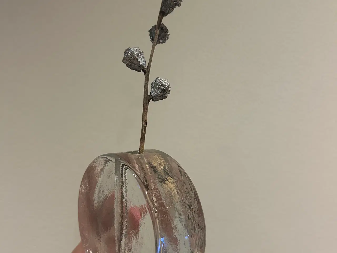 Billede 2 - Tung og fin Solifleur vase fra Walther glass