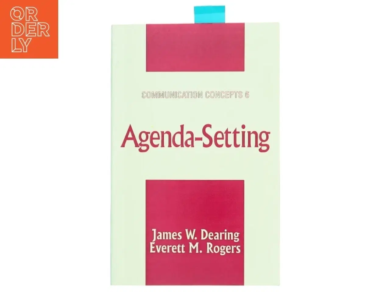 Billede 1 - Agenda-setting (Bog)
