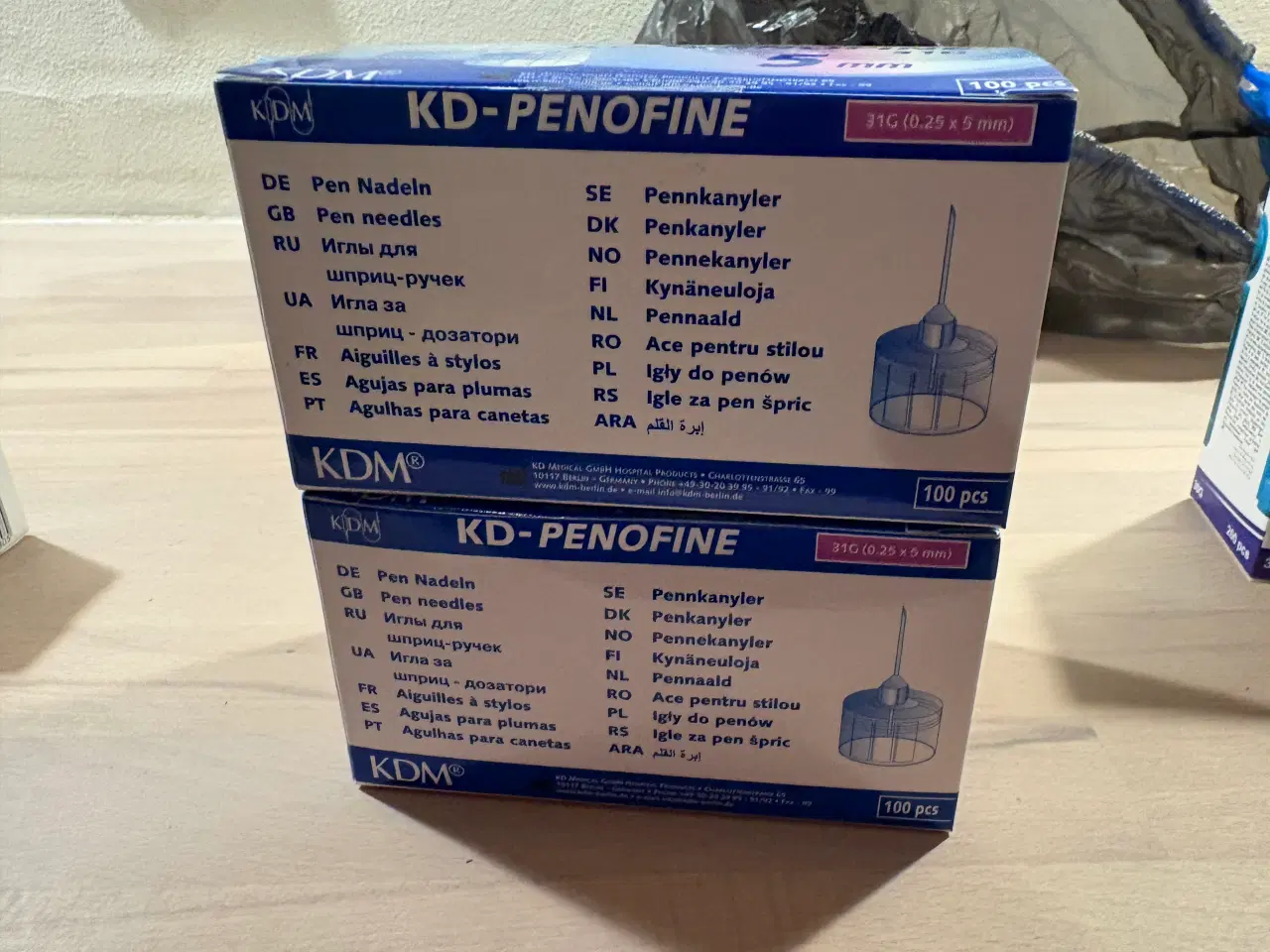 Billede 1 - Insulinnåle