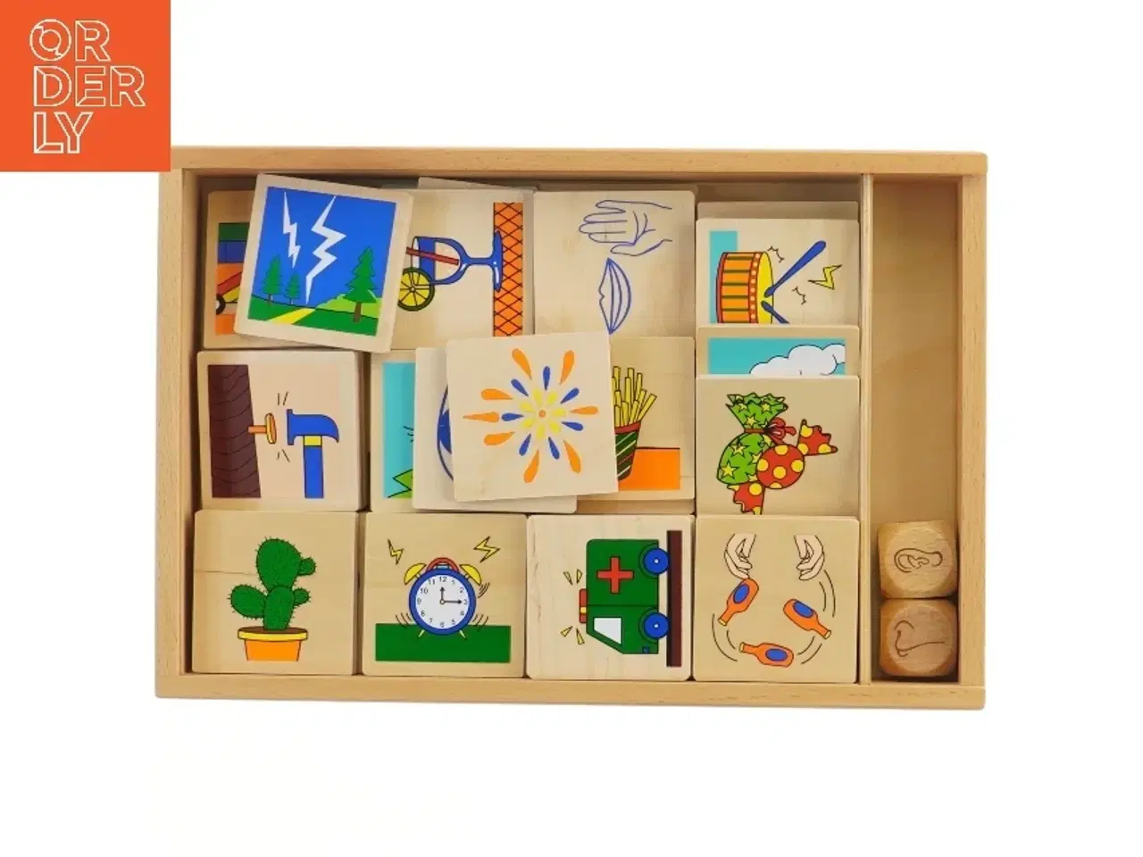 Billede 4 - 5 Senses og daglige aktiviteter spil fra Gogotoys (str. 32x21,5 cm)