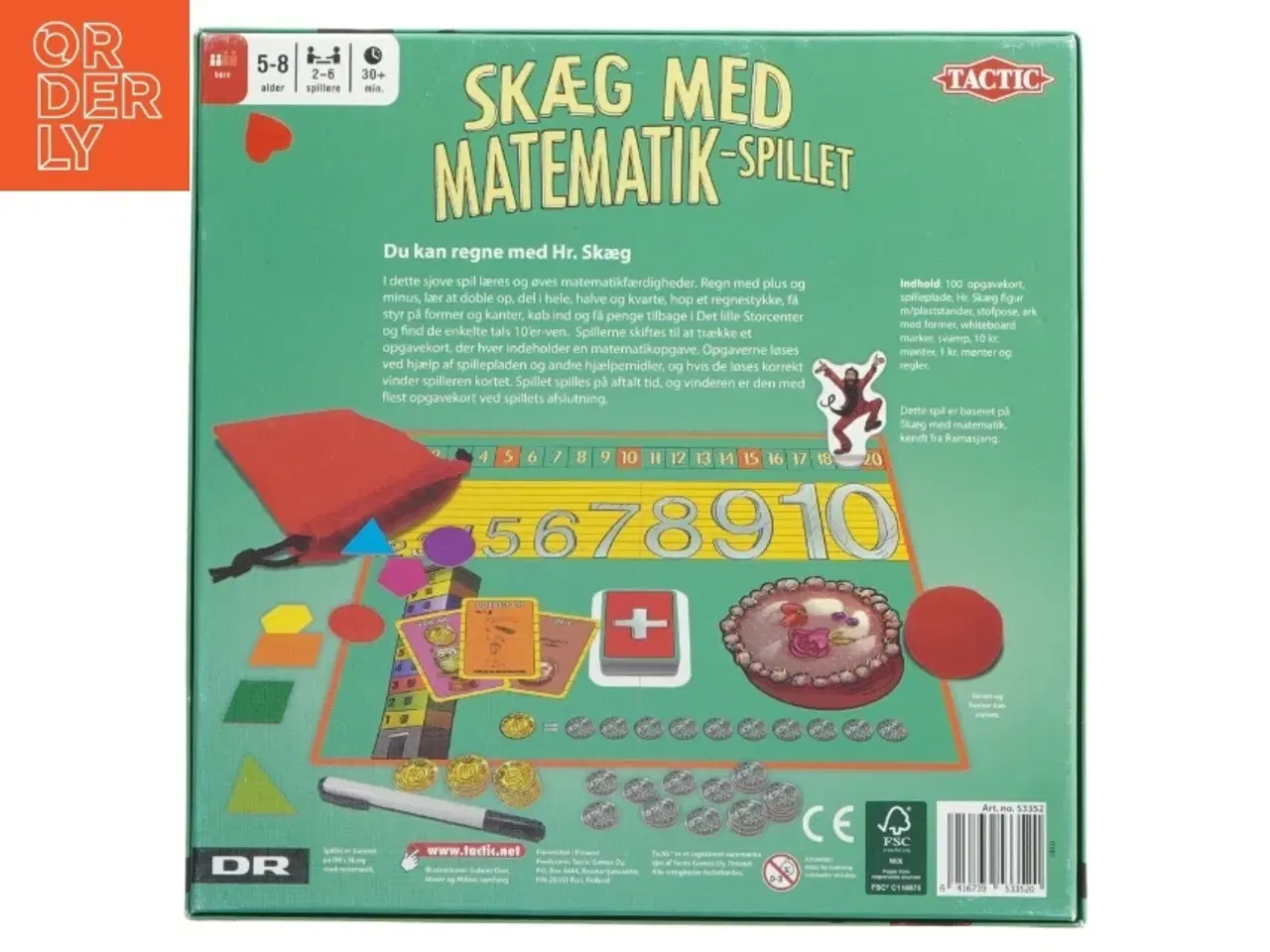 Billede 3 - Skæg med Matematik-spillet fra Tactic